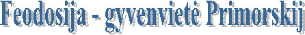 Feodosija - gyvenvietė Primorskij